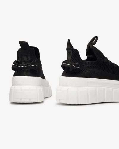 Damen-Sneakers in schwarzer Farbe Juneasi - Schuhe