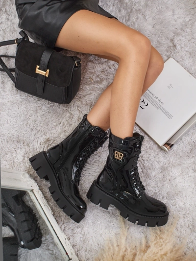 Royalfashion Damen Worker Boots Milloze