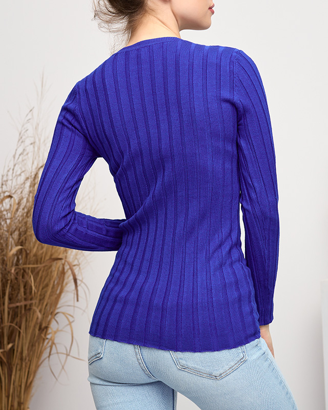 Cobalt Damenpullover mit V-Ausschnitt - Kleidung