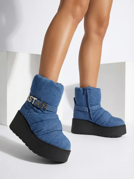 Royalfashion Damen Schneestiefel Fizo