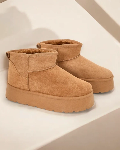 Royalfashion Kurze Damen-Schneestiefel à la Hawanni