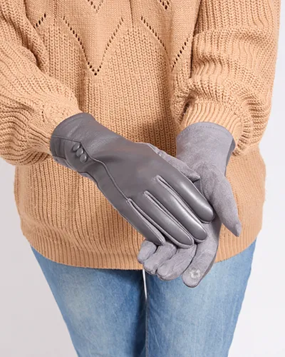 Жіночі утеплені рукавиці Royalfashion