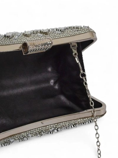 Royalfashion Damen Clutch mit Zirkonia-Steinen Seraphine Glint
