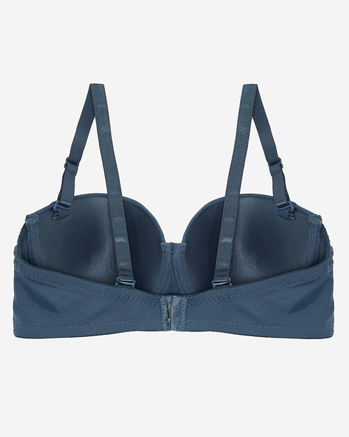 Темно-синій жіночий бюстгальтер на підкладці - Нижня білизна