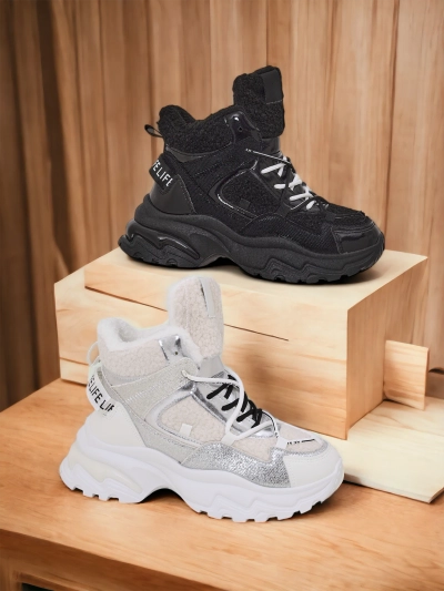 Royalfashion Damen-Sneaker mit warmem Futter Pieco