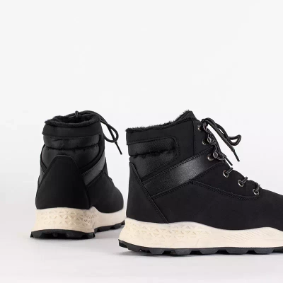 OUTLET Schwarze isolierte Nuok-Stiefel für Herren - Schuhe