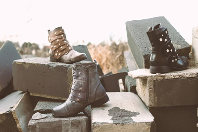 Schwarze Livija-Sternentaschen - Schuhe