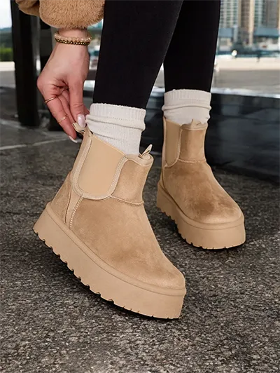 Royalfashion Короткі жіночі снігові черевики Vierris