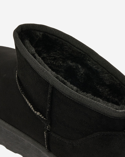 Royalfashion Чорні жіночі черевики на платформі Ersinella