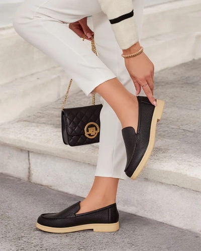 Royalfashion Damen Mokassins Loberrot
