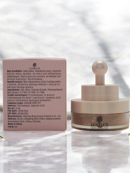 Luxelux Loose Powder with Sponge for Face 04 13.5 g