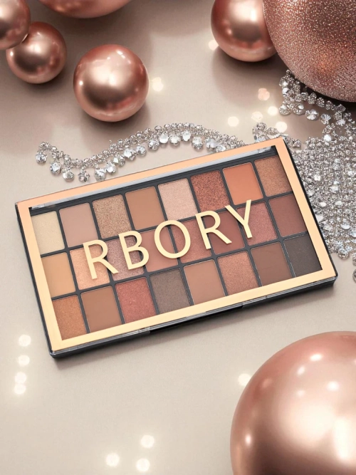 Палетка 24 тіней для повік матових і блискучих Tea Mood