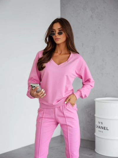Royalfashion Damen Baumwoll Freizeitanzug