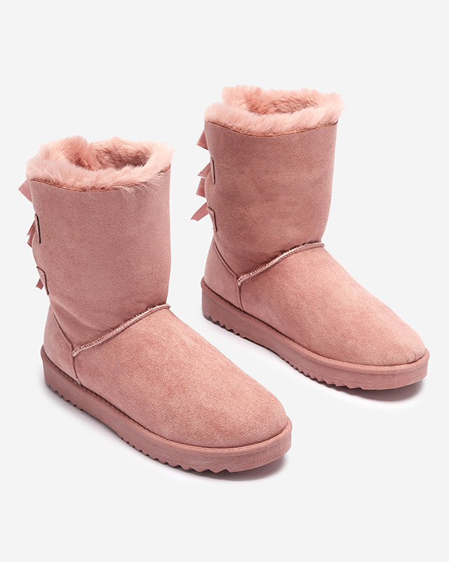 Pinke Damenstiefelette Izuni - Schuhe