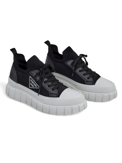 Royalfashion Damen Plattform Sneaker Nectaric