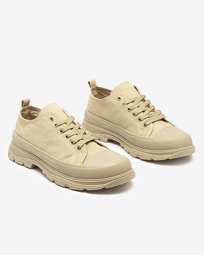 Damen-Sportsneaker in Khaki-Farbe Ctogi- Footwear