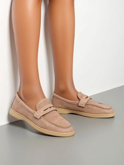 Royalfashion Жіночі перфоровані мокасини Sierros