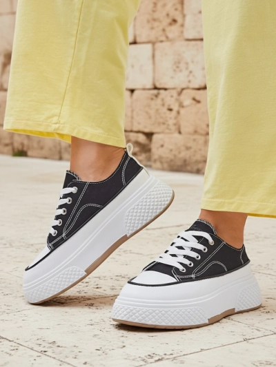 Royalfashion Damen-Plattform-Sneaker Beemes