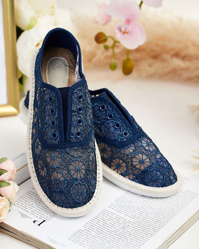 Royalfashion Damen durchbrochene Turnschuhe Nurram