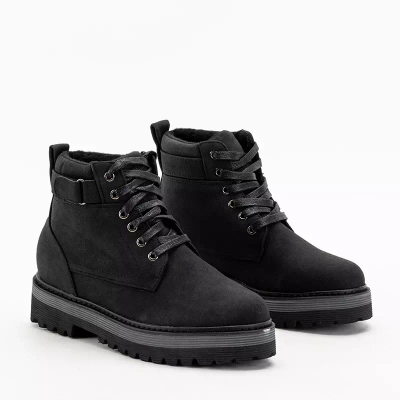 OUTLET Чорні жіночі туристичні черевики Endseio - Взуття