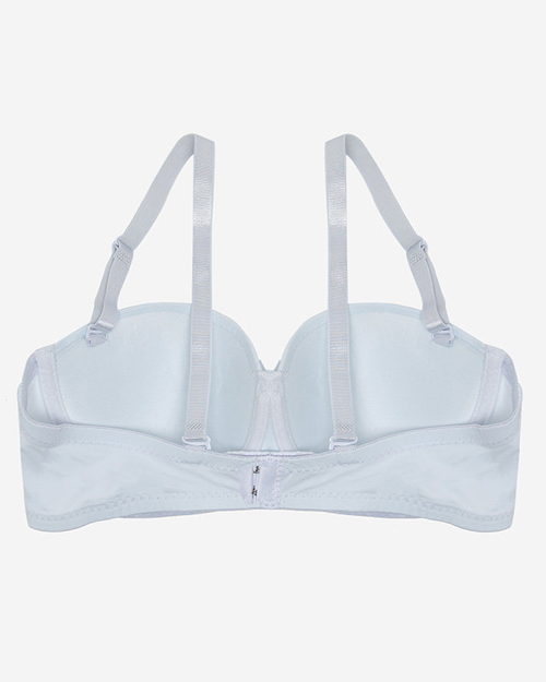 Білий жіночий бюстгальтер з підкладкою - Нижня білизна