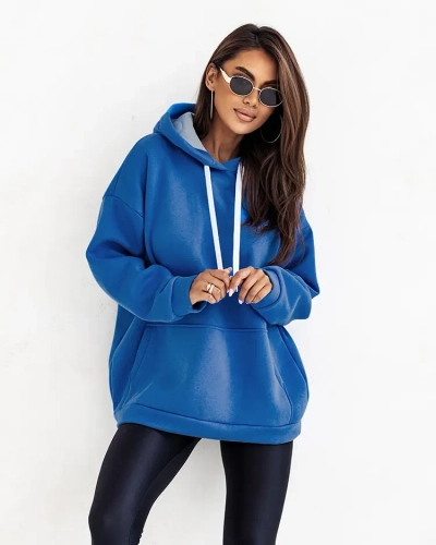 Royalfashion Damen Oversize-Kapuzenpullover