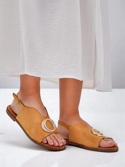 Royalfashion Damen Sandalen mit Schaft Atmase