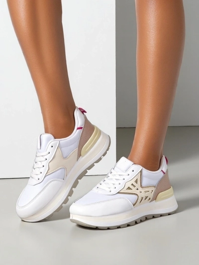 Royalfashion Damen-Sneaker mit Glitzer Senues