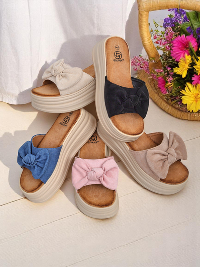 Royalfashion Damen Plateausandalen Givan