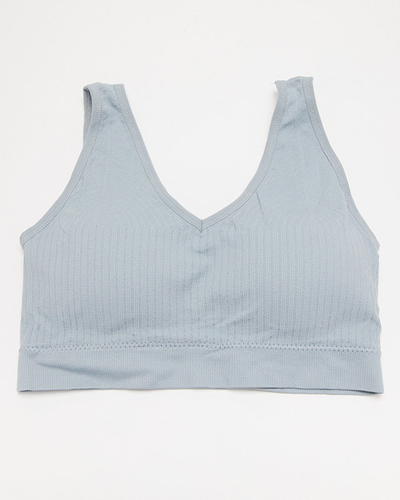 Blauer Damen-Sport-BH - Unterwäsche