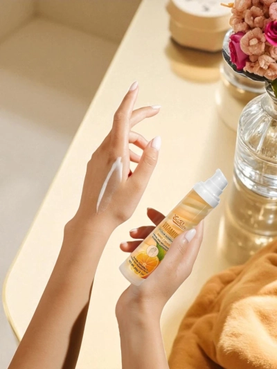 EraRose Aurelia - Handcreme mit Vitamin C, 3-farbige Pflege, 60g