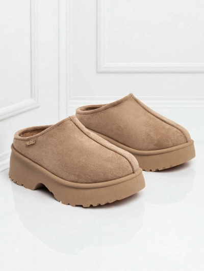 Kurze Damenstiefel a'la Schneestiefel mit Fell Noelina