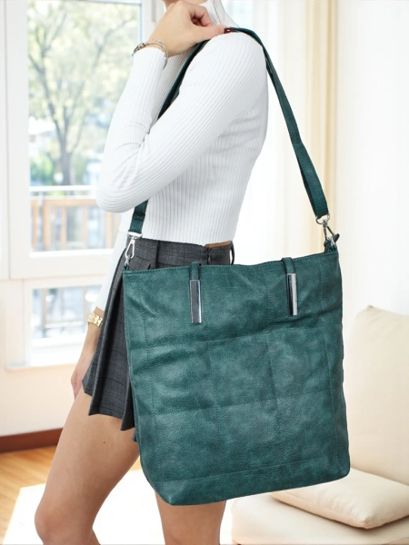 Damen Shopper Handtasche Tessira aus Öko-Leder