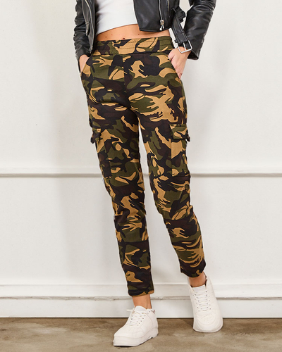 Royalfashion Women's insulated moro combat pants in green