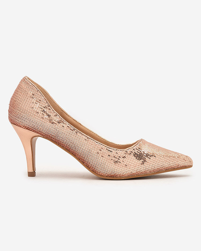 Royalfashion Damen Pailletten-Pumps Arretoe