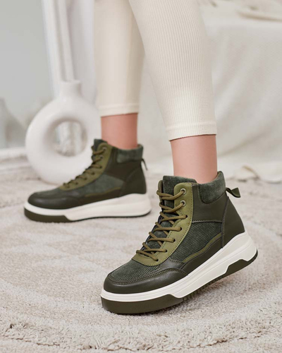 Royalfashion Women's Goloppy Sports High Sneakers