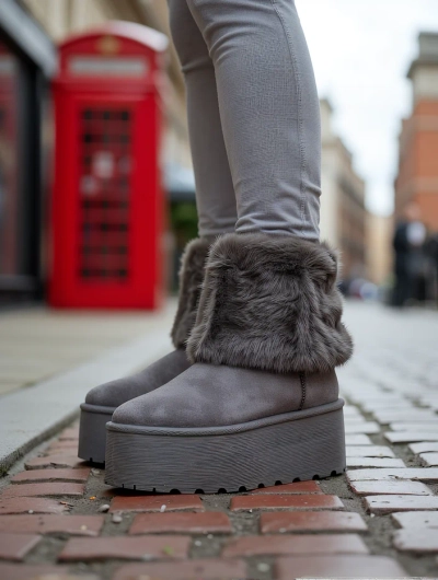 Royalfashion Damen Schneestiefel Rozzoy