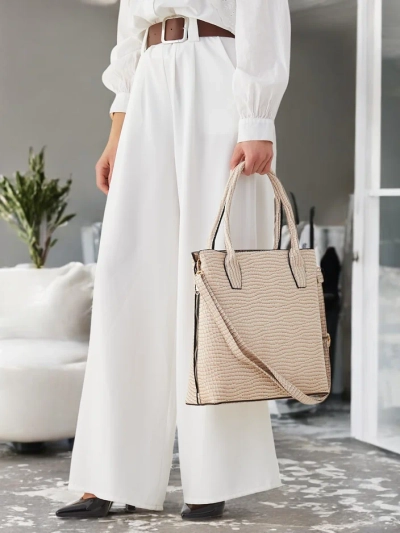 Royalfashion Lackierte Handtasche für Damen mit Prägung