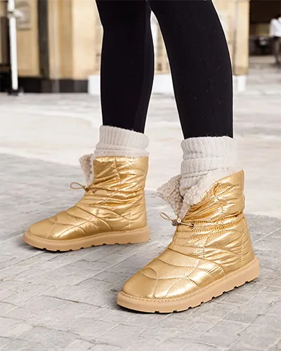 Royalfashion Damen Schneestiefel à la Snow Boots Oferita