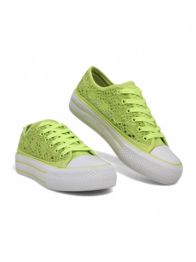 Royalfashion Damen perforierte Sneakers Nizzet