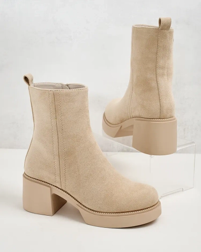 Royalfashion Damen Tratta Stiletto Stiefel