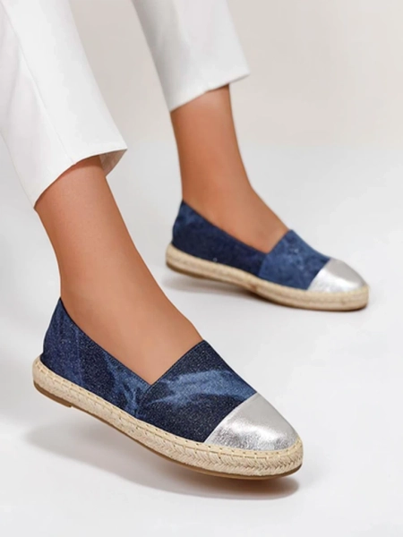Royalfashion Damen-Espadrilles a'la denim Anerta