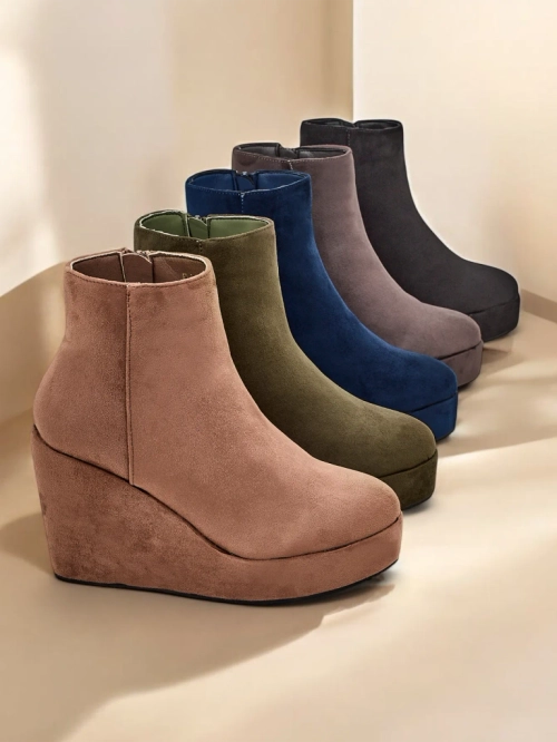 Жіночі середнього каблука ботінки до щиколотки Royalfashion Sieffa