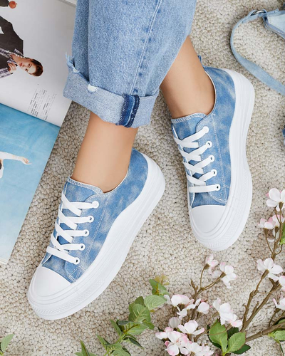 Royalfashion Жіночі кеди a'la denim Tricket