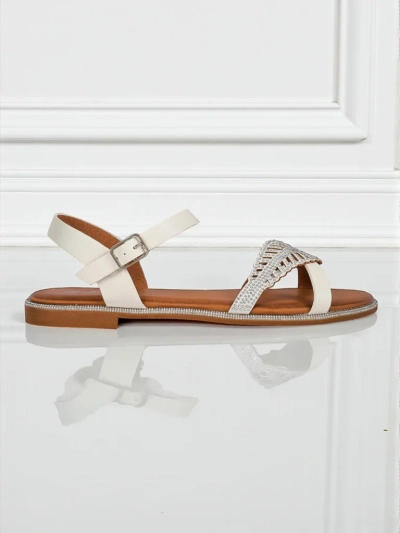 Royalfashion Damen Sandalen mit flacher Sohle Willow Grace