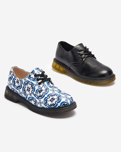 Schwarze Damen-Halbschuhe Heloso- Footwear