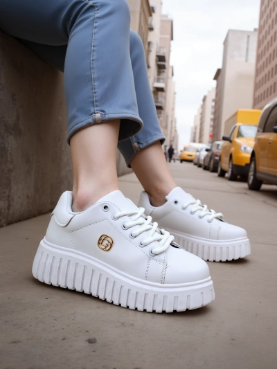 Royalfashion Damen Plattform Sneakers Zolio