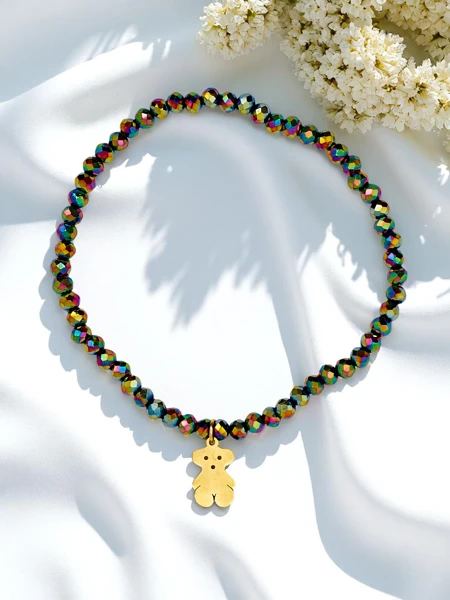 Royalfashion Damenarmband mit Teddybär-Anhänger