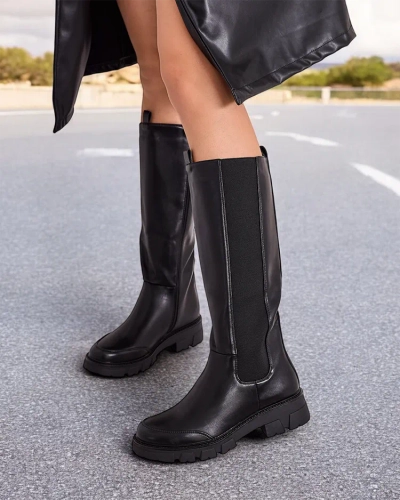 Royalfashion Damenstiefel Nobbi