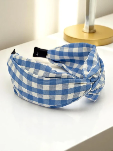 Royalfashion Kariertes Haarband Claras